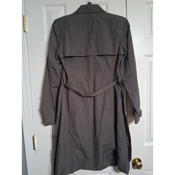 Women's Armani Exchange Light Trenchcoat Raincoat Size S - Picture 7 of 11